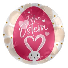 Ballonpost Ostern - Freie Motivwahl, Ballon Motive: Frohe Ostern (Herzen)