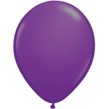 Luftballons Freie Farbwahl Ø 30 cm, Farbe Ballon: Violett (Druck 1-farbig)