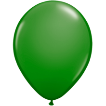 Luftballons Freie Farbwahl Ø 30 cm, Farbe Ballon: Grün (Druck 1-farbig)
