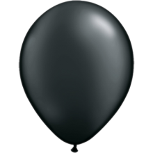 Luftballons Freie Farbwahl Ø 30 cm, Farbe Ballon: Schwarz (Druck 1-farbig)