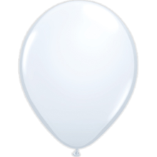 Luftballons Freie Farbwahl Ø 30 cm, Farbe Ballon: Weiß (Druck 1-farbig)
