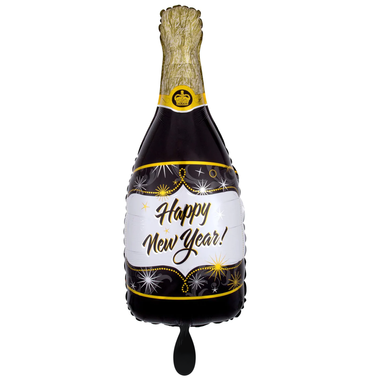 1 Ballon XXL - Bubbly Wine New Year