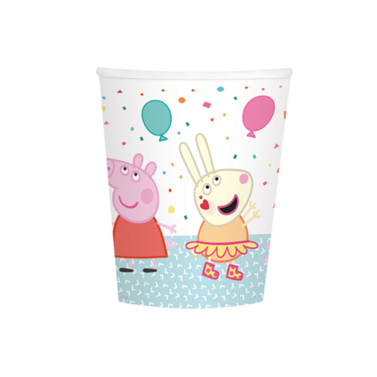 8 Pappbecher - 250ml - Peppa Pig