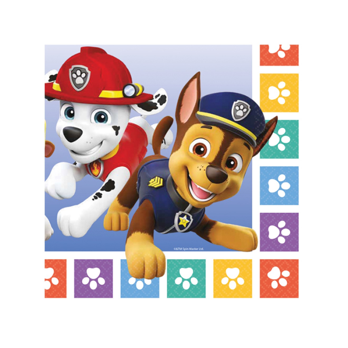 20 Servietten - 33cm - Paw Patrol