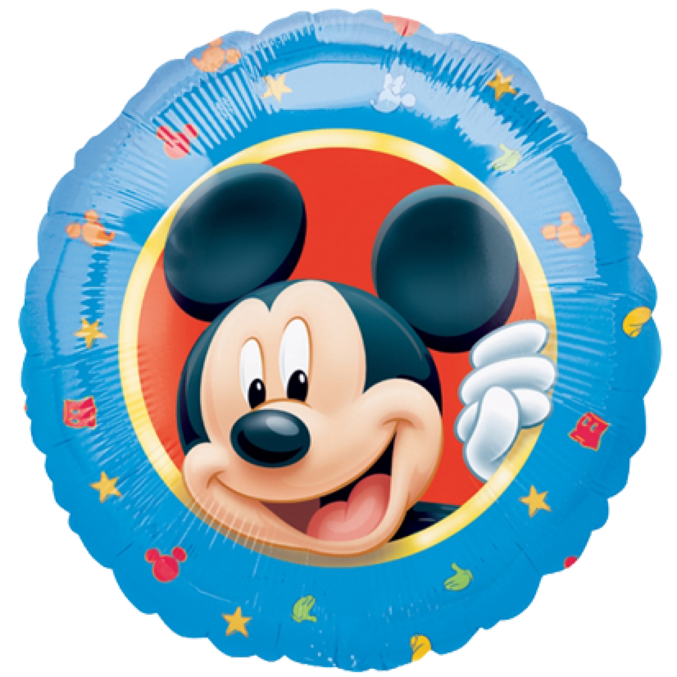 Folienballon Mickey Mouse - Porträt Ø 45 cm