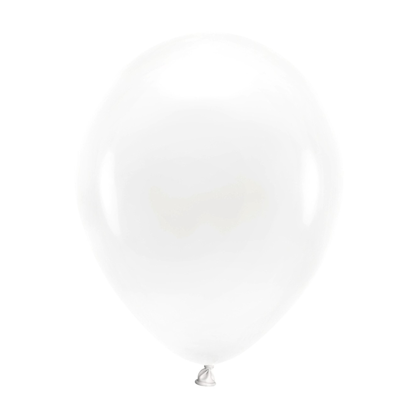 Luftballons Frosty White (Metallic) 13 cm - 100 Stück | luftballon.de