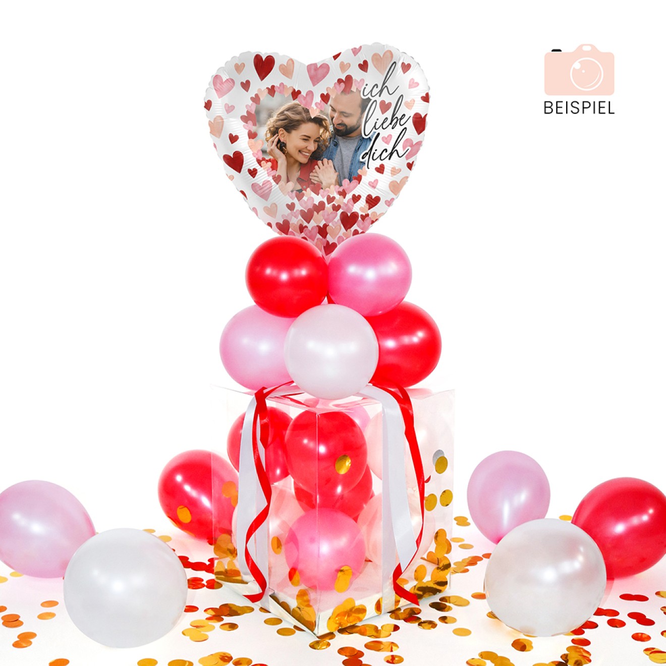 Balloha® Box mit Foto - DIY All about Love