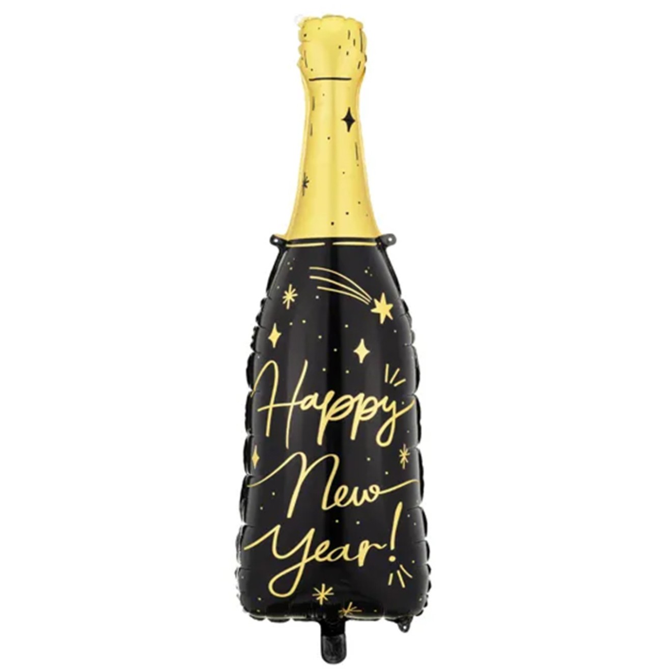 1 Ballon XXL - HNY Bottle Black