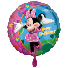 1 Balloon - Minnie Happy Birthday