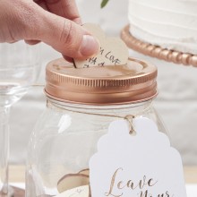 1 Guest Book -Wishing Jar