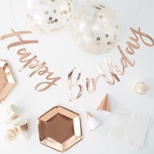 Party in a Box - Rose Gold - 60 pieces