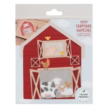 Napkin - Barn Shaped