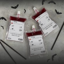 5 Drinking pouch - Blood Bags - Foiled