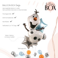 Heliumballon XXL in a Box - Disney Frozen Olaf