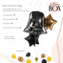 Heliumballon XXL in a Box - Darth Vader