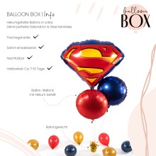 Heliumballon XXL in a Box - Superman