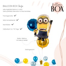 Heliumballon XXL in a Box - Minion