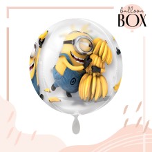 Heliumballon in a Box - Minions