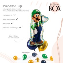 Heliumballon XXL in a Box - Luigi