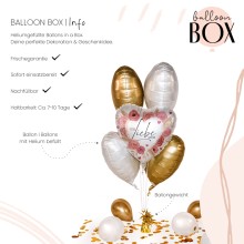 Heliumballon in a Box - Full of love