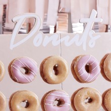 1 Donut Wall - Donuts - Rose Gold Foiled