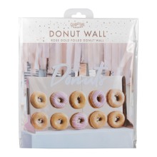 1 Donut Wall - Donuts - Rose Gold Foiled