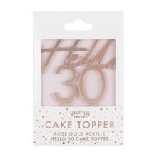 1 Cake Topper - Thirty