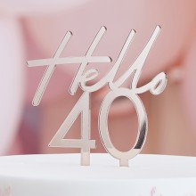 1 Cake Topper - Forty