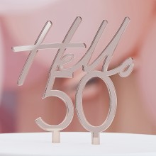 1 Cake Topper - Fifty