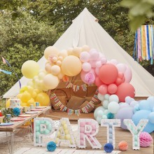 Backdrop - Tissue Paper Discs - Brights