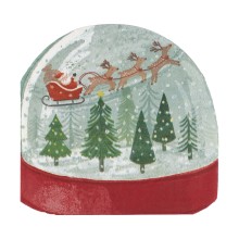 Paper Napkins - Snowglobe Shaped Napkins