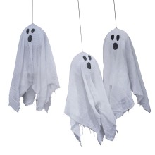 Hanging Decoration - Ghosts - White