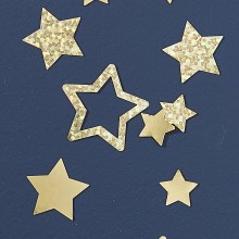 Confetti - Star Shaped - Gold