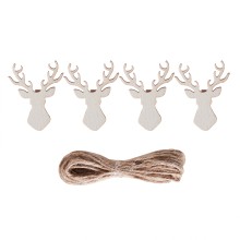 1 Card Holder - Stag Pegs