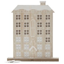 25 Drop Top Wooden House Advent