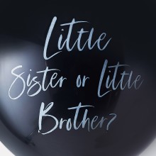 1 Balloon - 36" Little Sister or Little Brother